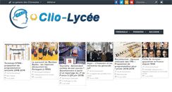 Desktop Screenshot of lycee.clionautes.org